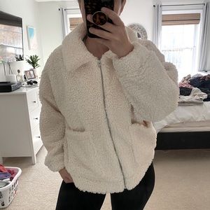 Universal Thread oversized sherpa teddy coat